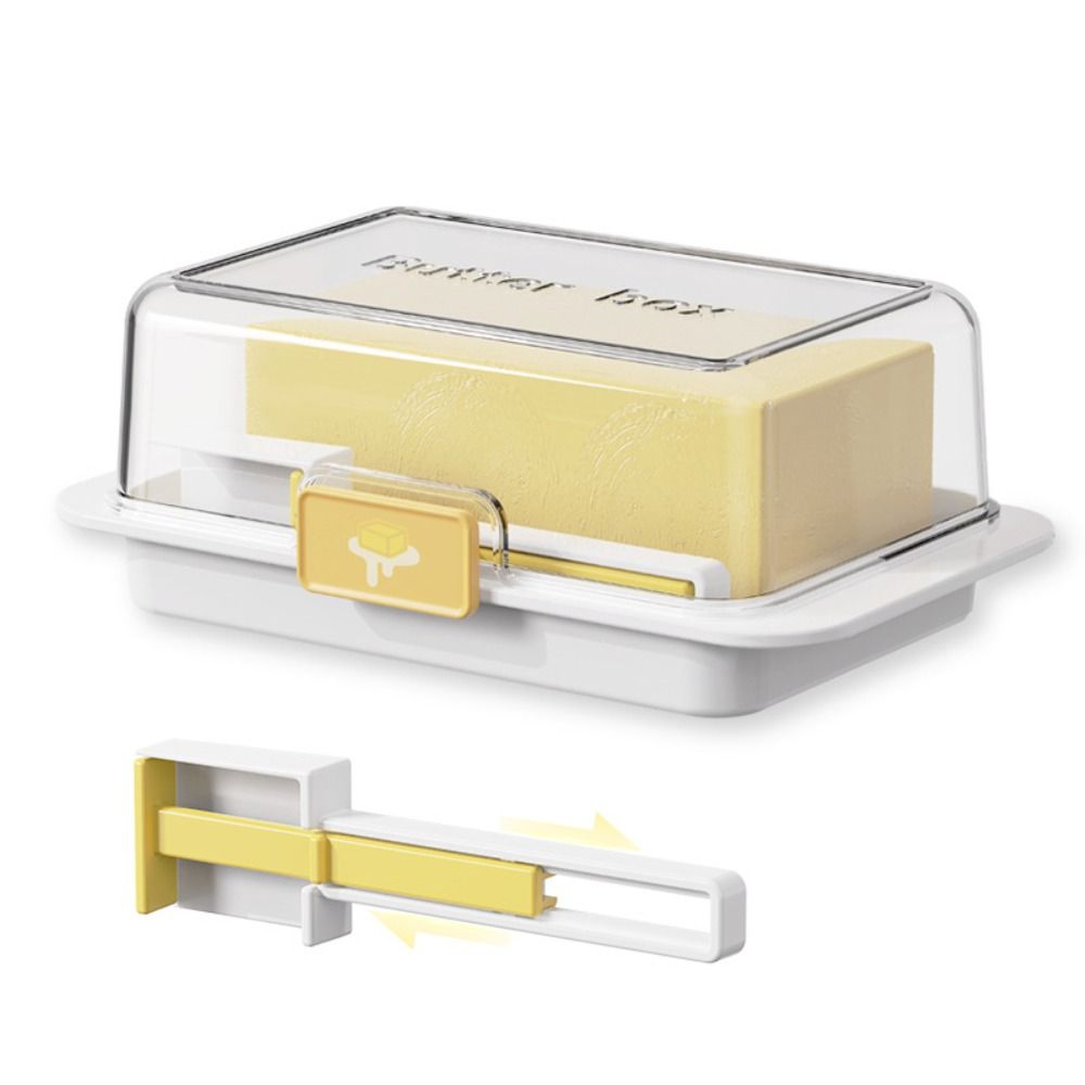 Kitchen Baking Containers - Pudełko na masło z przezroczystą pokrywką,