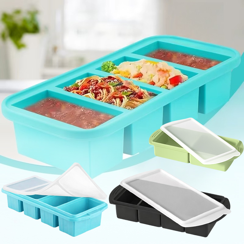 Kitchen Baking Containers - Duża silikonowa forma do kostek lodu
