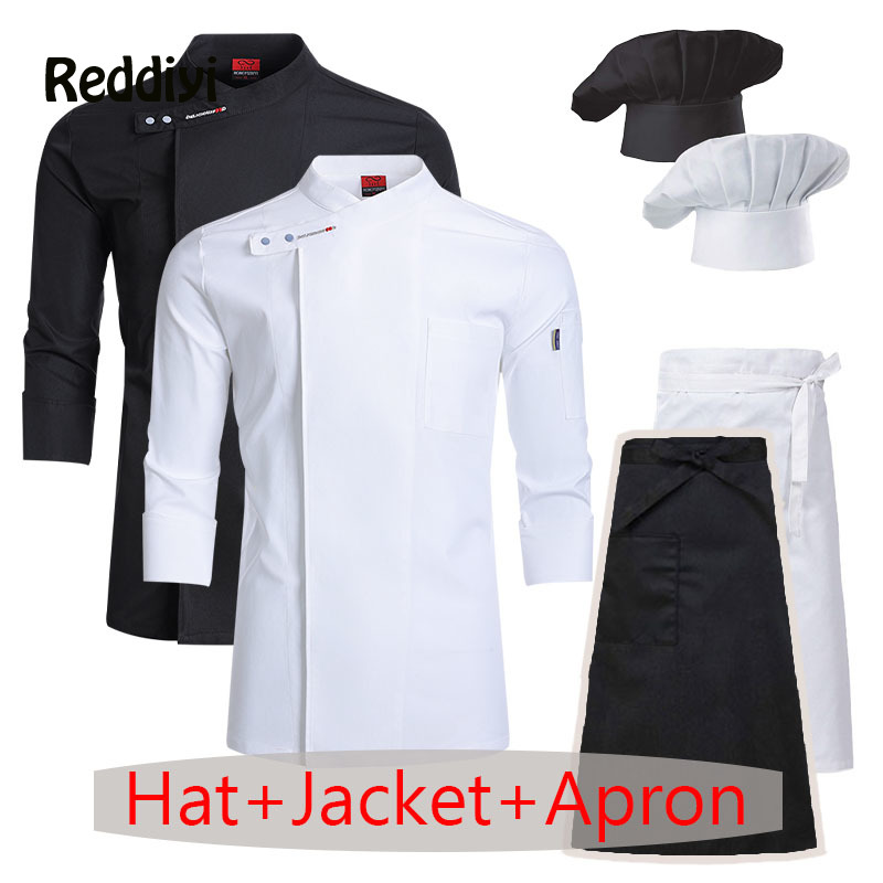 Kitchen Set Bakery - Zestaw 3-częściowy odzieży kucharskiej hurtowo, unisex,