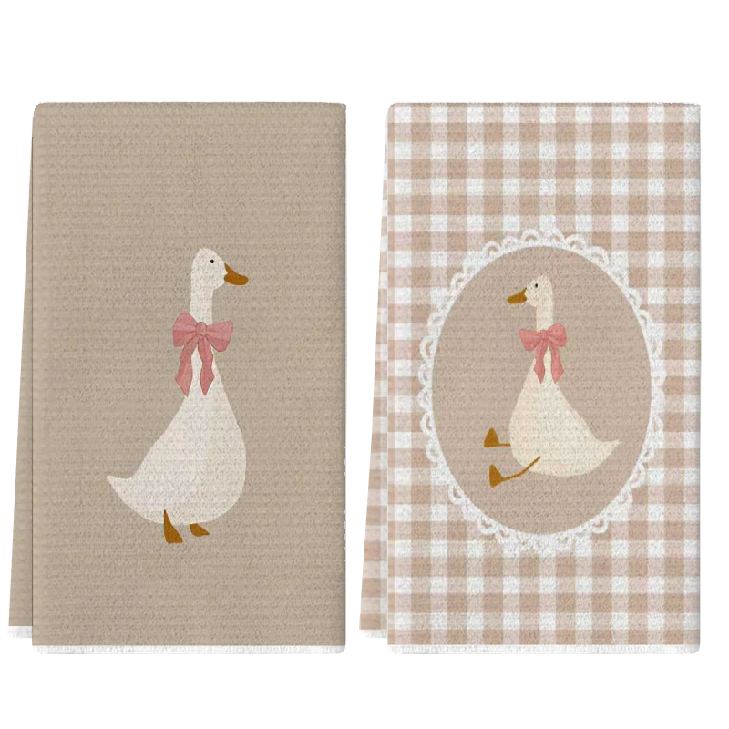 Kitchen Baking Cloth - 2 szt., Urocze ręczniki kuchenne z