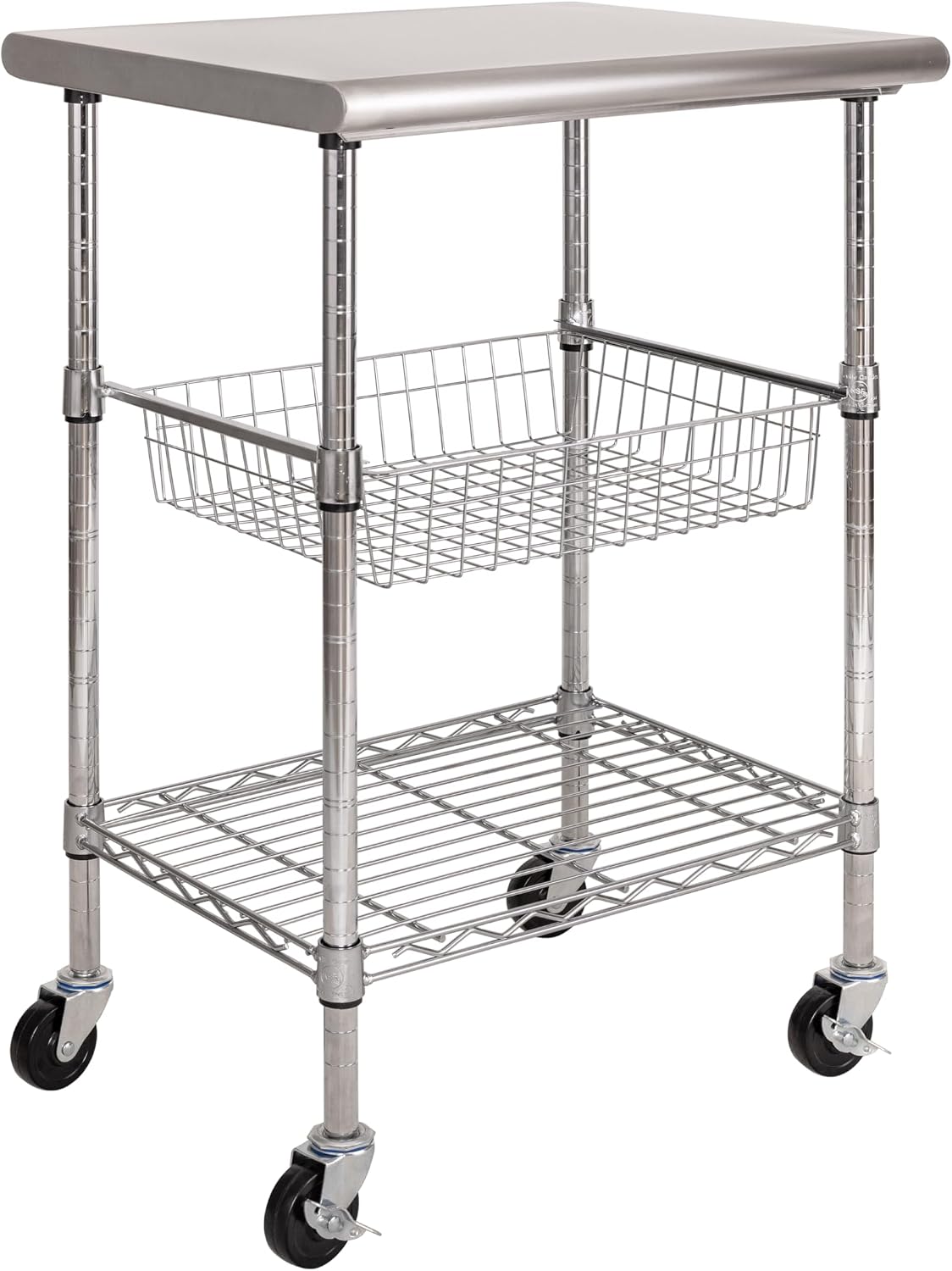 Kitchen Baking Cart - Stół roboczy ze stali nierdzewnej do