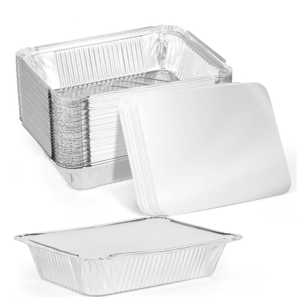 Kitchen Baking Containers - 10 SZTUK Nowe z pokrywkami Tace