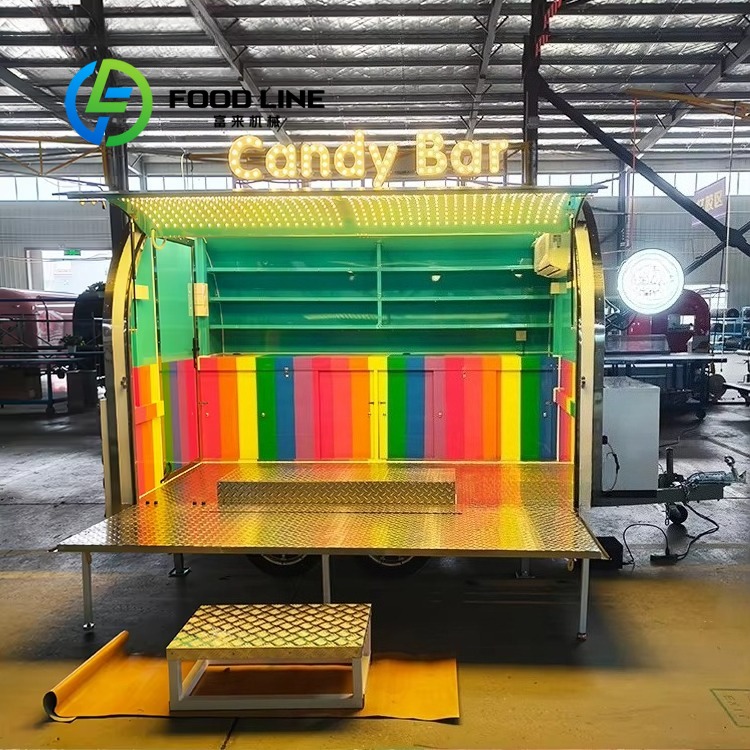 Kitchen Baking Cart - Przyczepy na zamówienie Mobilny Mały Stoisko