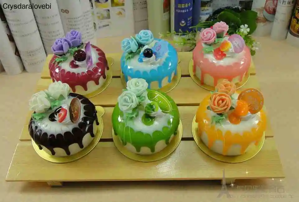 Kitchen Set Bakery - 6 szt./zestaw Symulacja Tort Różany PU