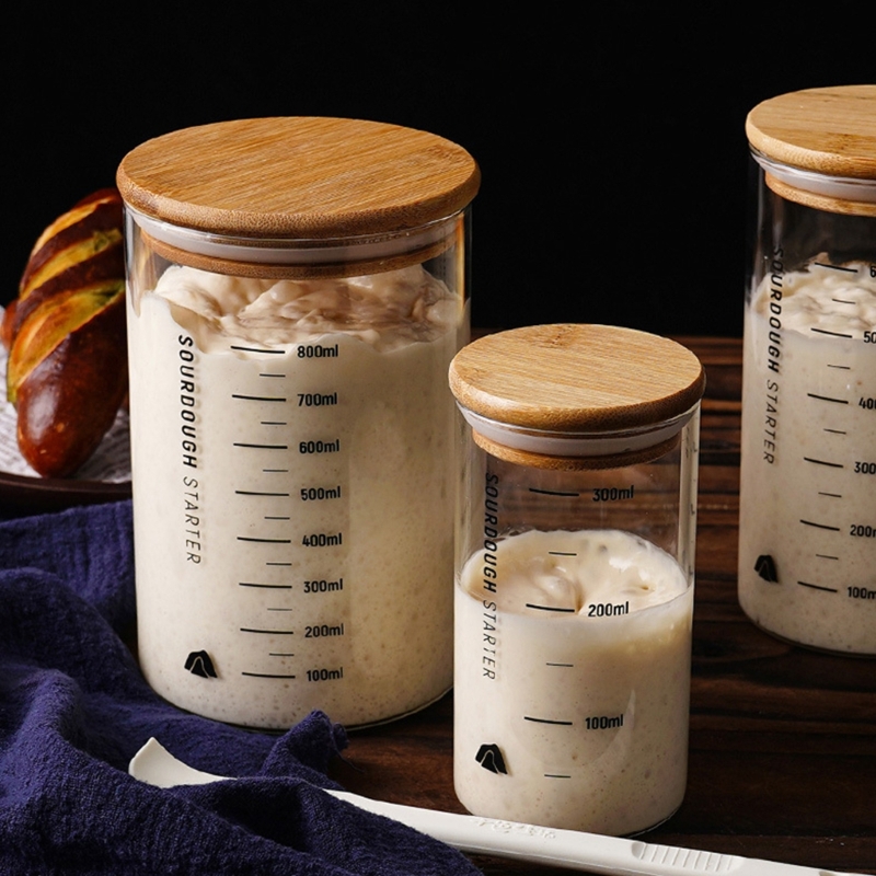 Kitchen Baking Containers - Słoik do wyrastania drożdży kwasowych Akcesorium