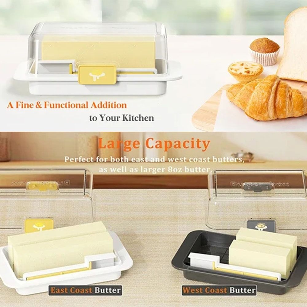 Pudełko na masło z przezroczys – Kitchen Baking Containers recenzja i cena