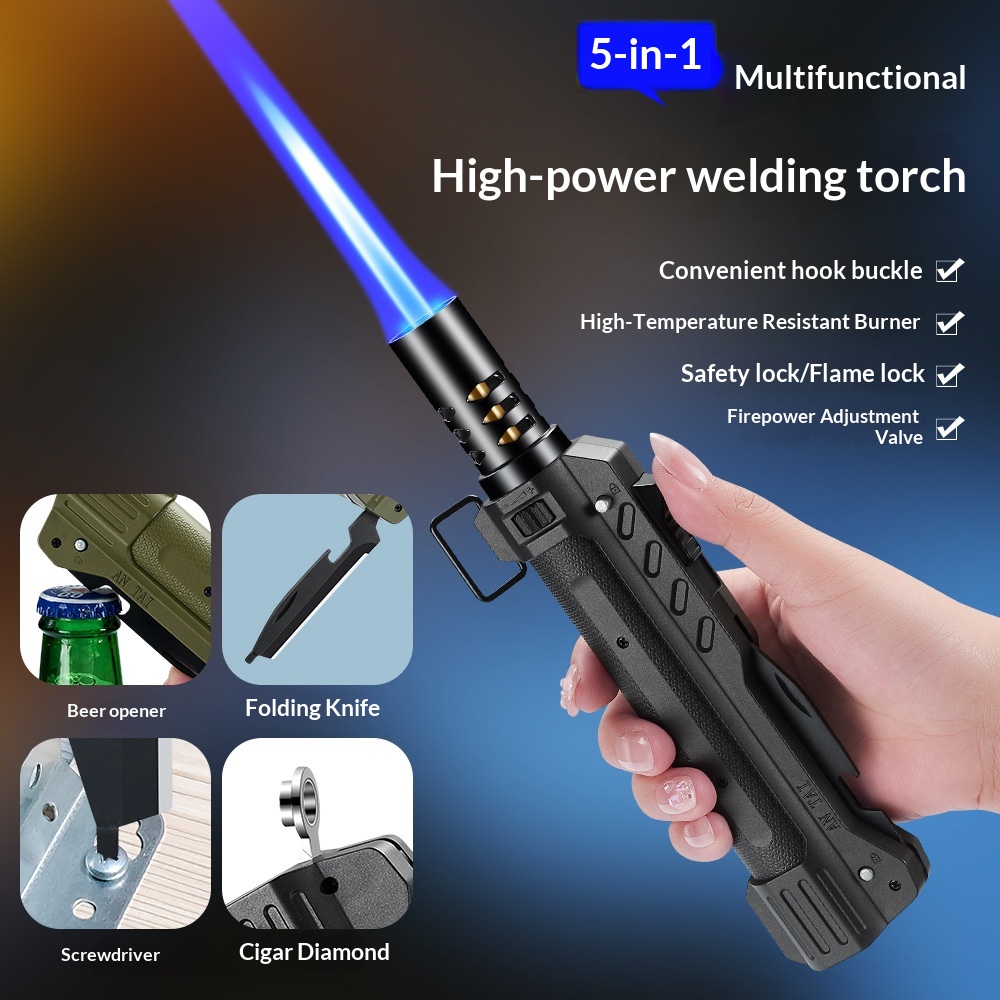 Mocny metalowy zapalniczka gaz – Kitchen Baking Torch recenzja i cena