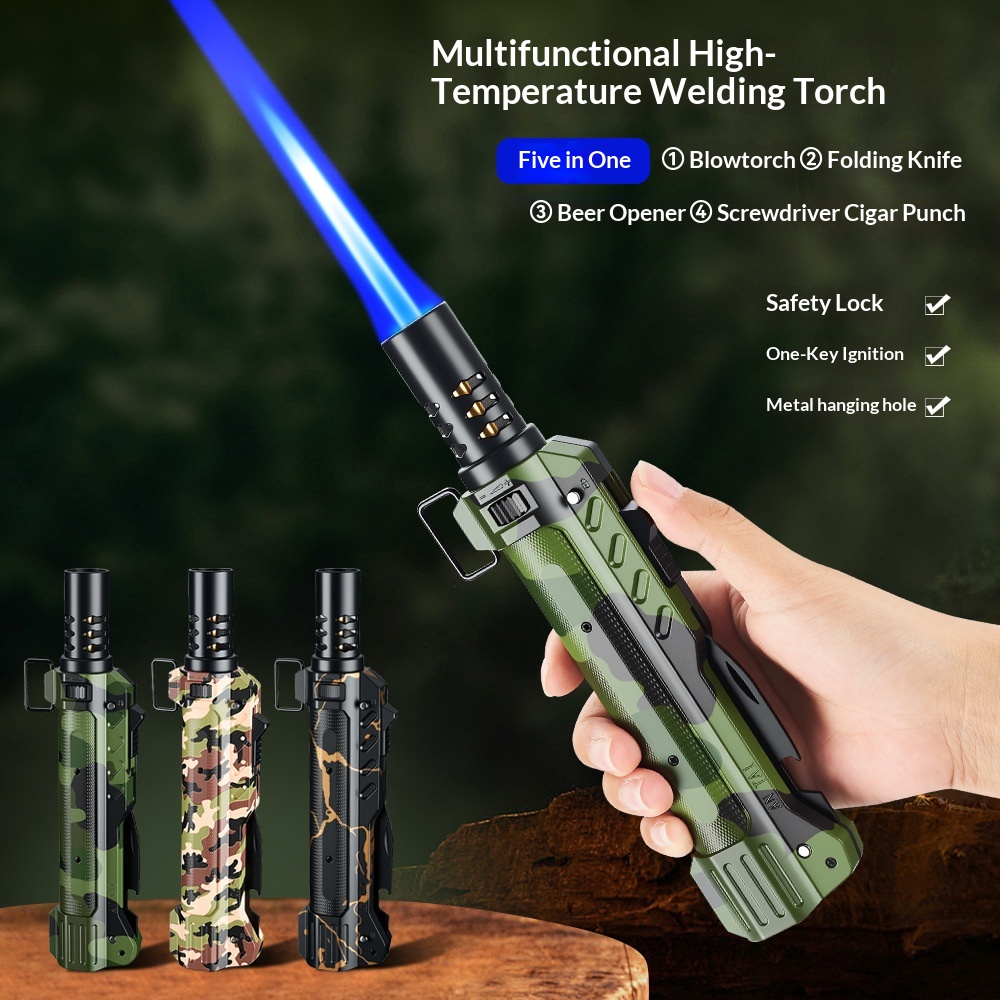 Mocny metalowy zapalniczka gaz – Kitchen Baking Torch recenzja i cena