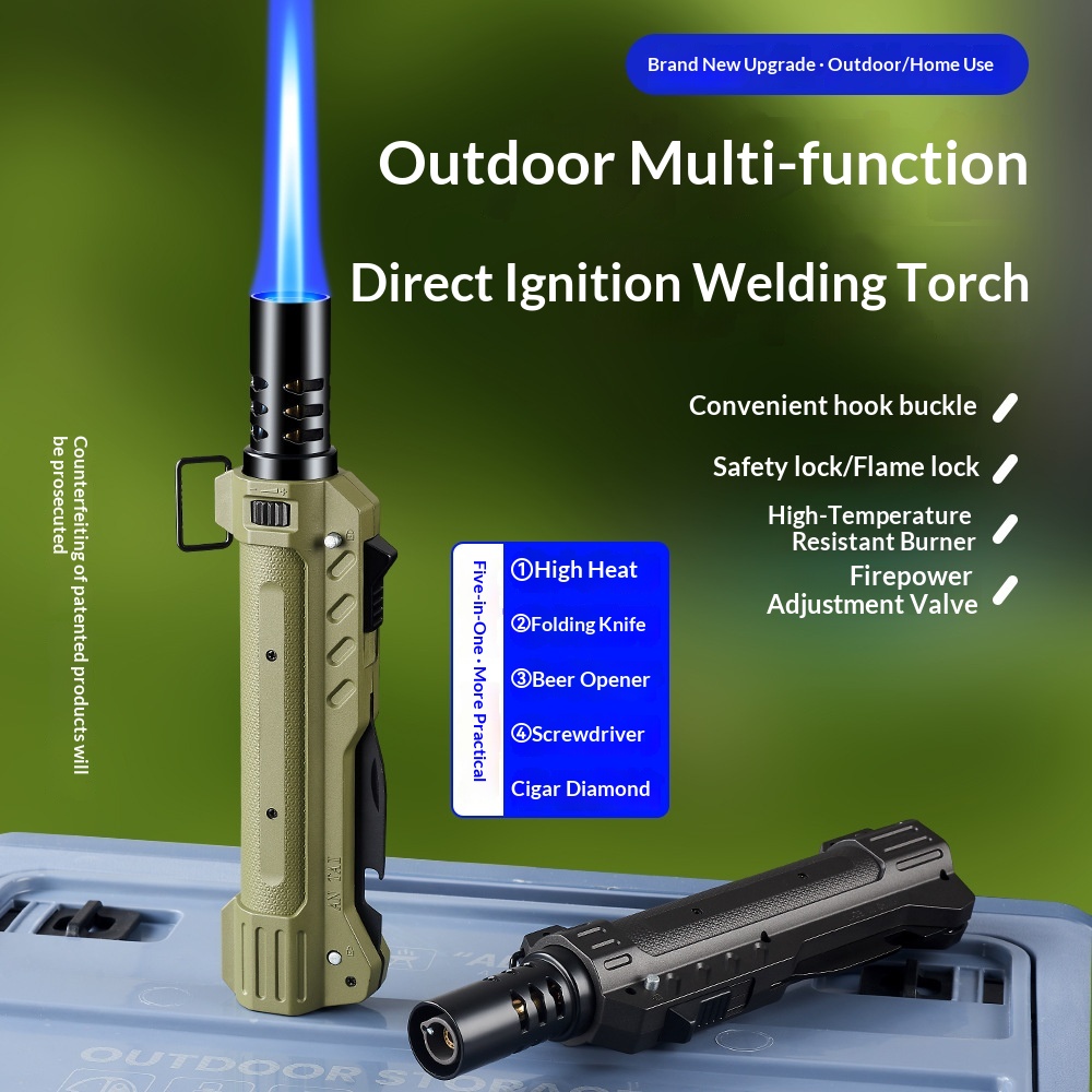 Mocny metalowy zapalniczka gaz – Kitchen Baking Torch recenzja i cena