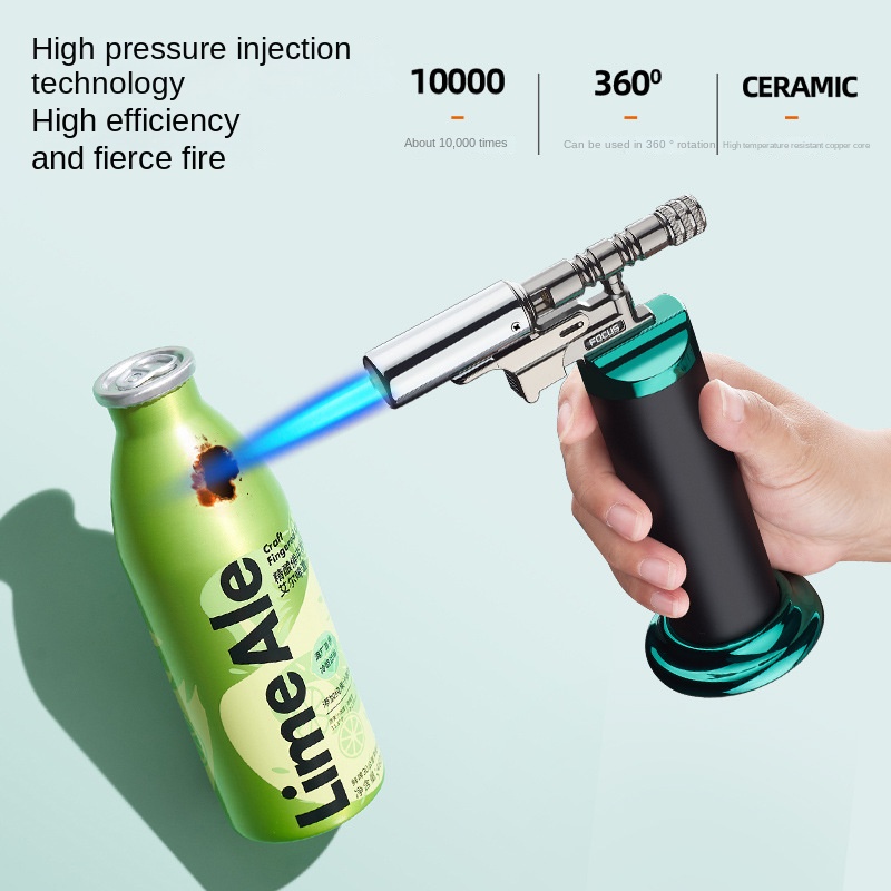 Potężna wiatroodporna niebiesk – Kitchen Baking Torch recenzja i cena