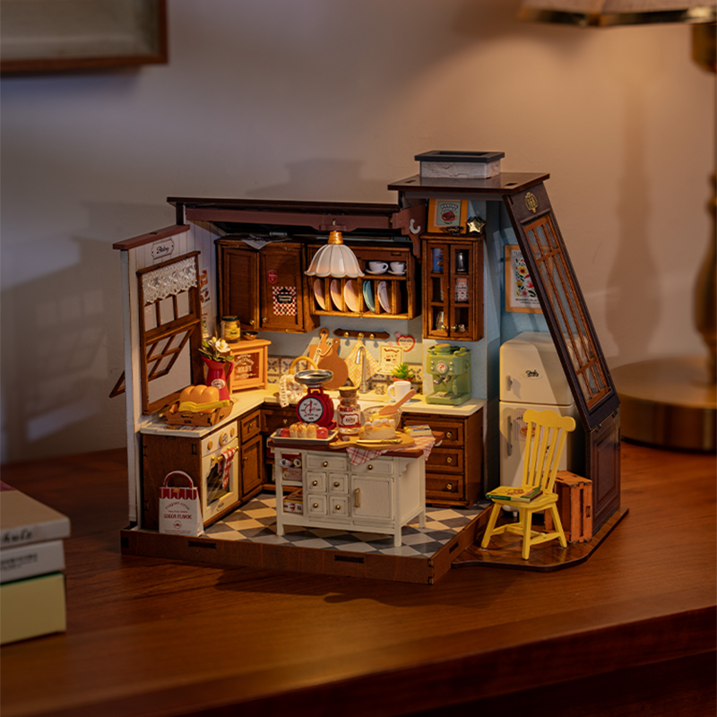 Rolife DIY Miniaturowy Domek d – Baking Kitchen Robotime recenzja i cena