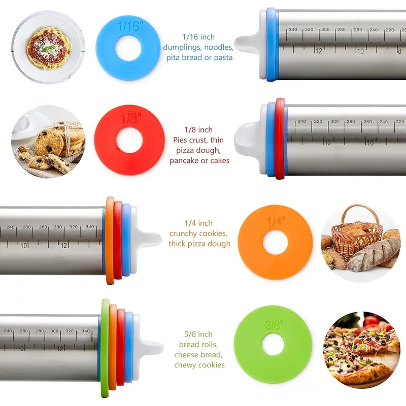 Wałek do ciasta o regulowanej  – Kitchen Roll Baking recenzja i cena
