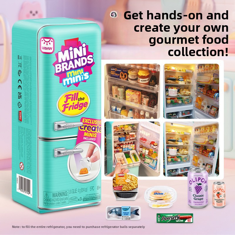 Zestaw zabawek: Mini lodówka L – Kitchen Up recenzja i cena
