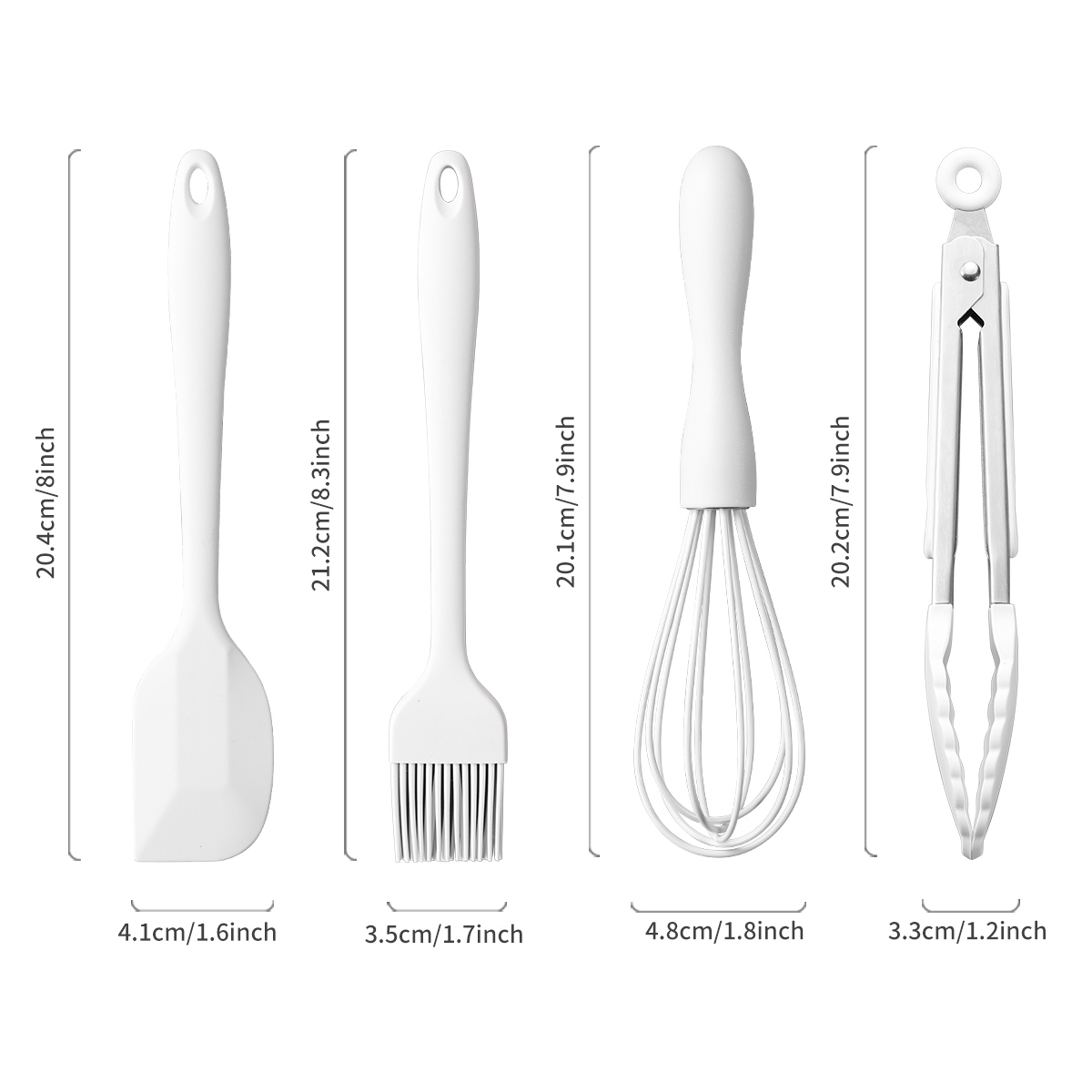 4 szt./zestaw Silikonowy Zesta – Pastry Brush Silicone recenzja i cena