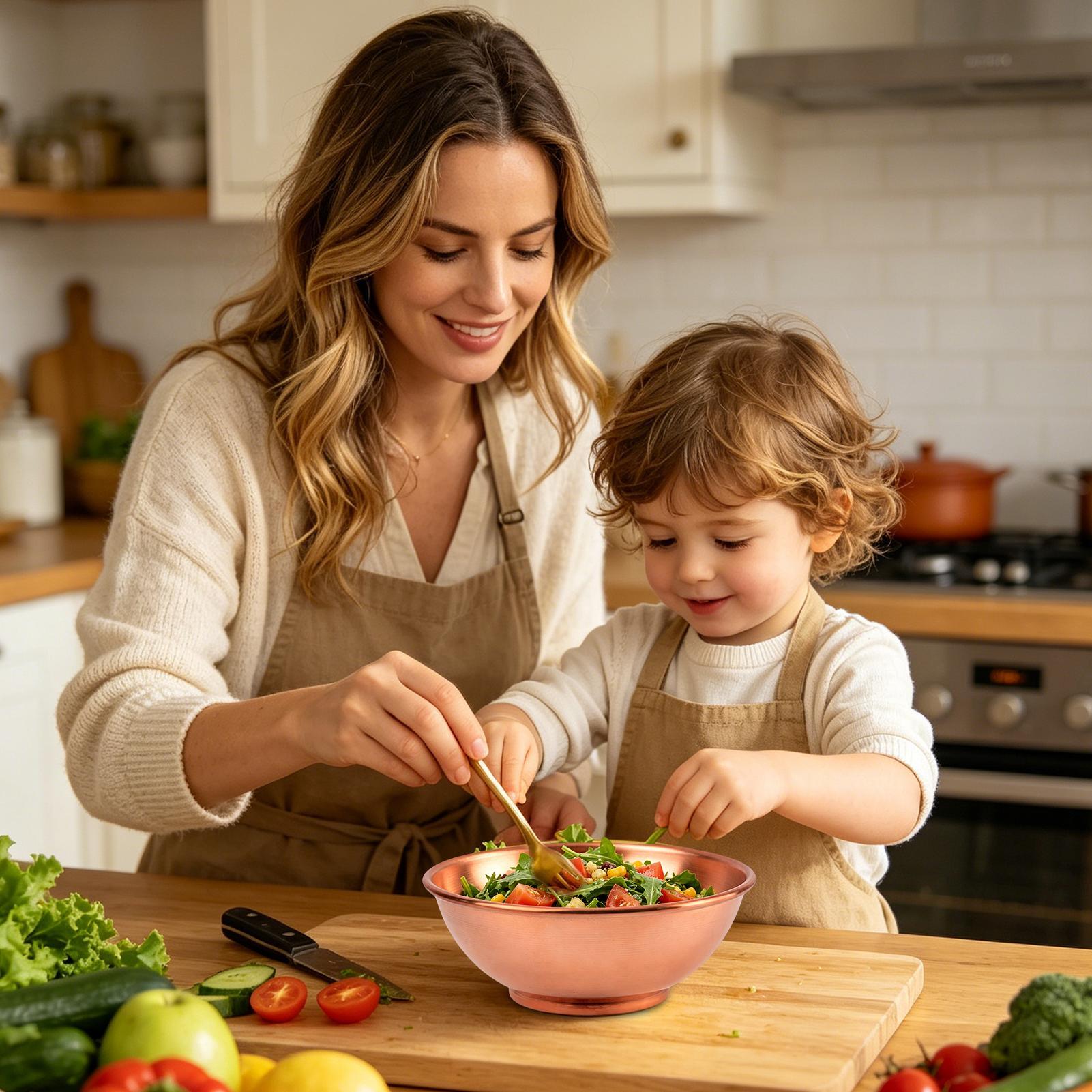 Miedziana miska Duże pojemniki – Kitchen Baking Containers recenzja i cena