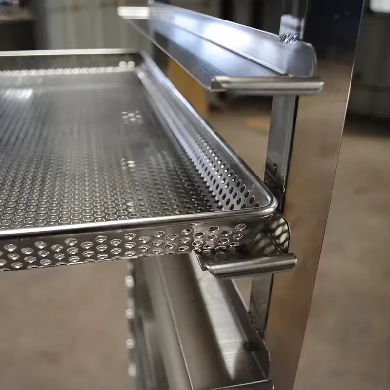 15-poziomowy, stalowy wózek z  – Kitchen Baking Cart recenzja i cena
